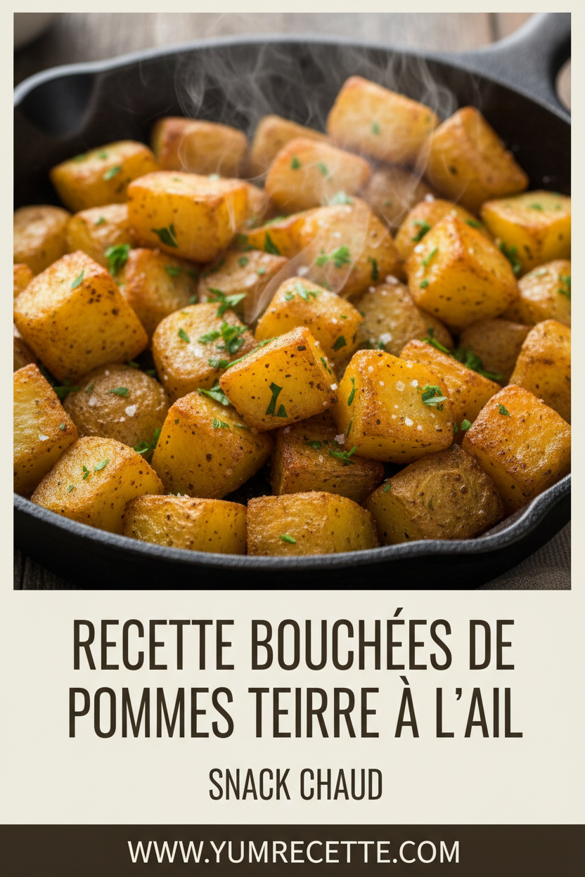 Bouchées De Pommes De Terre À L'ail Bouchées De Pommes De Terre À L'ail