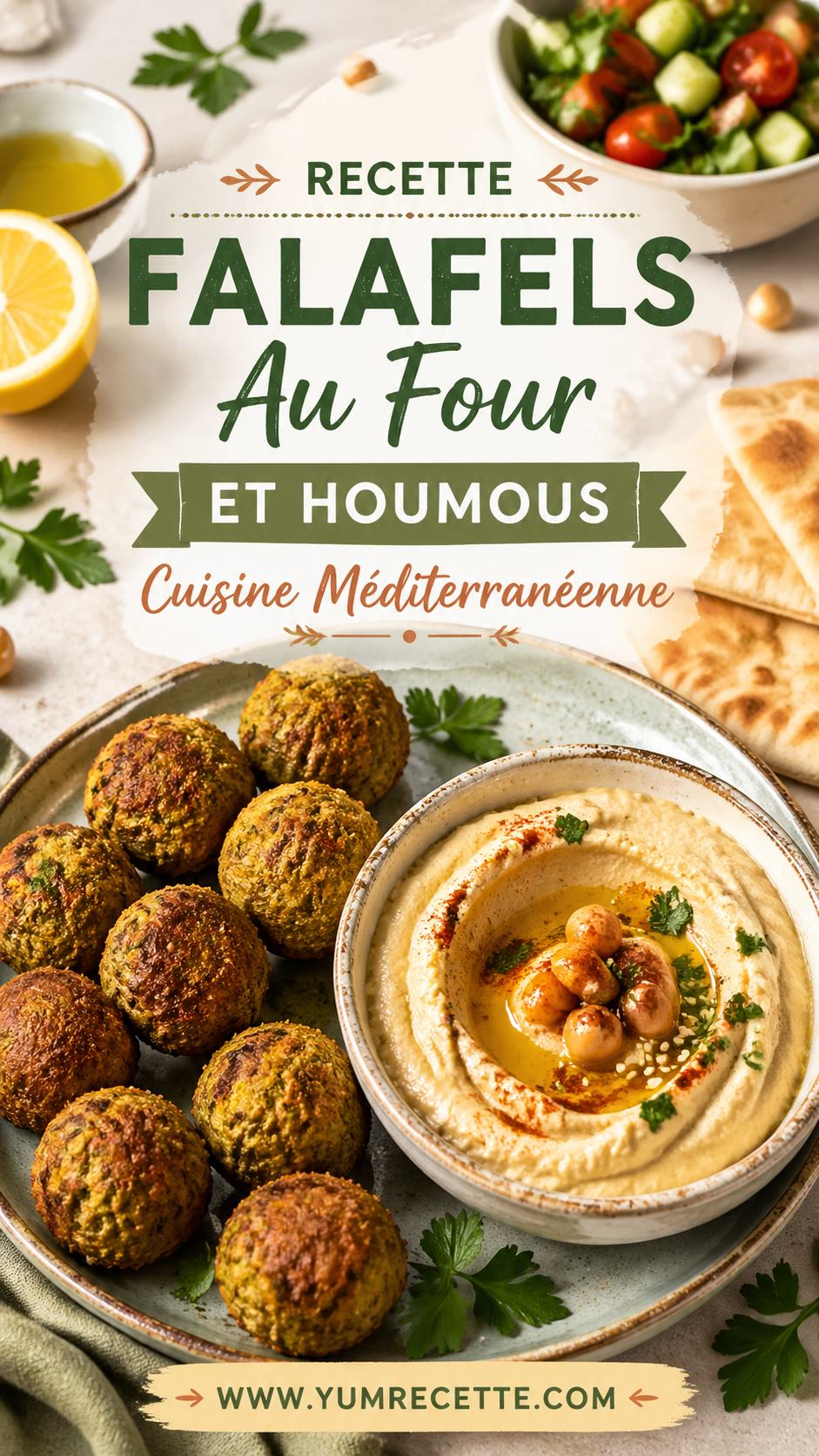 Recette Falafels Au Four Et Houmous Recette Falafels Au Four Et Houmous