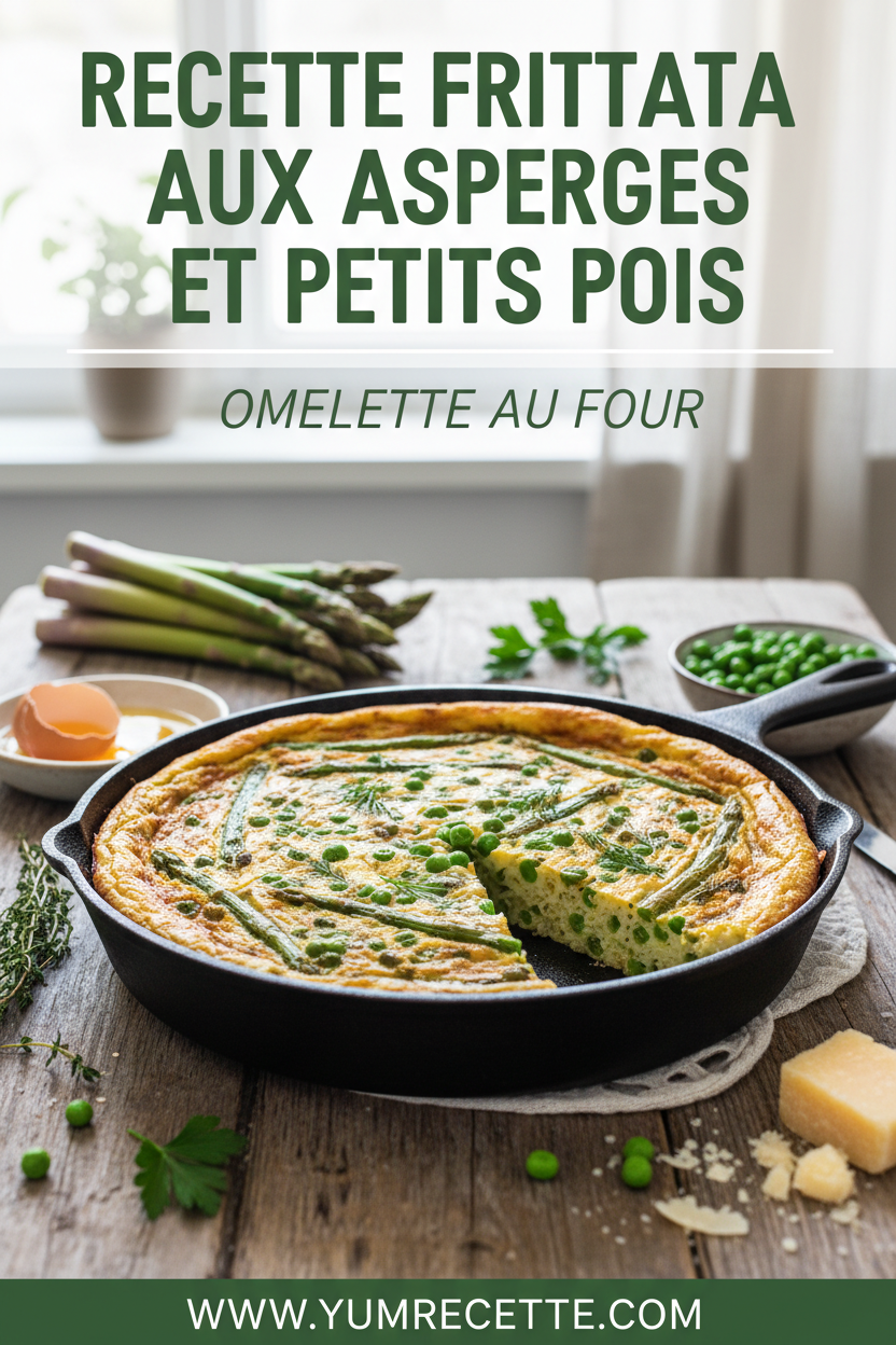 Recette Frittata Aux Asperges Et Petits Pois Recette Frittata Aux Asperges Et Petits Pois