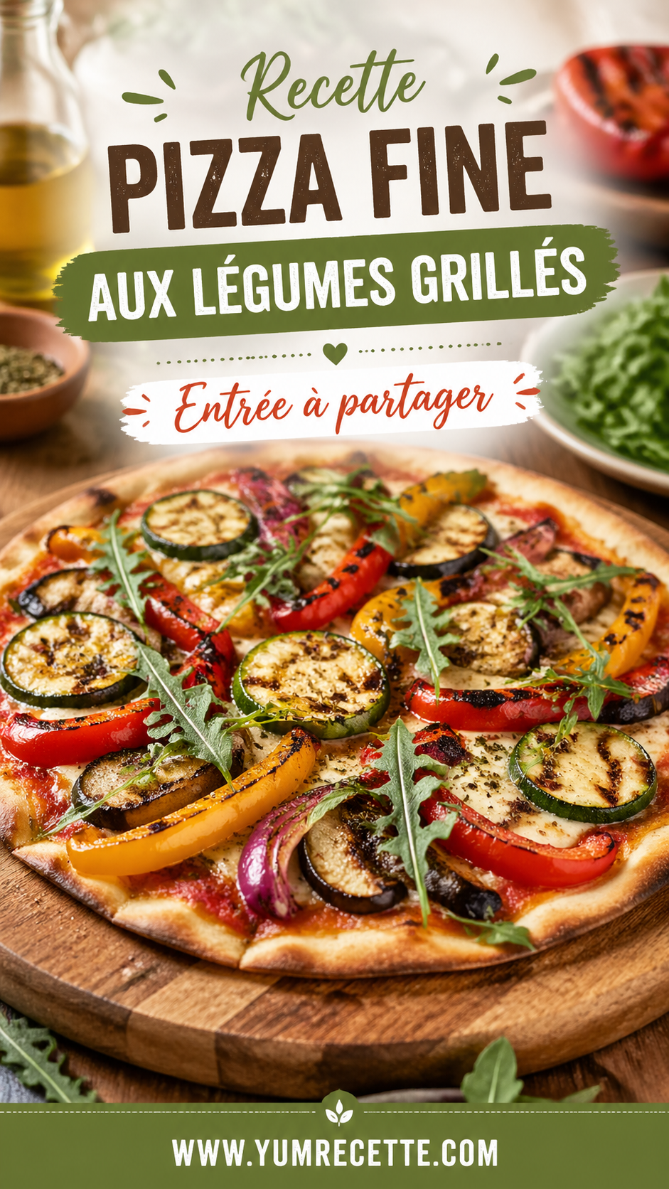 Recette Pizza Fine Aux Légumes Grillés Recette Pizza Fine Aux Légumes Grillés