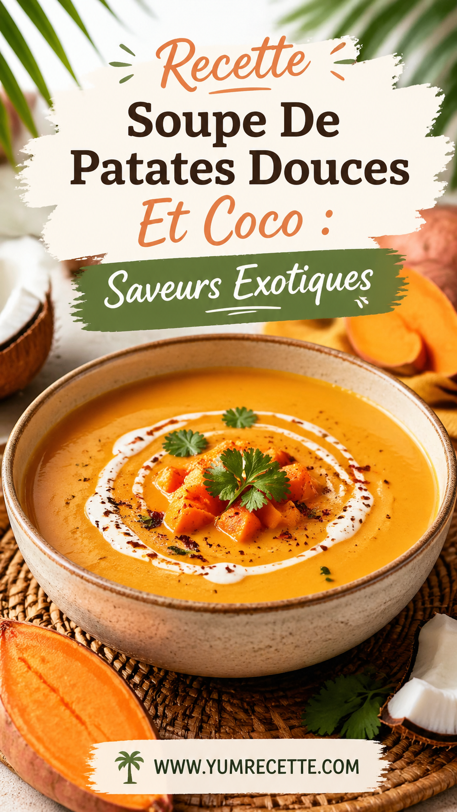 Soupe De Patates Douces Et Coco Soupe De Patates Douces Et Coco