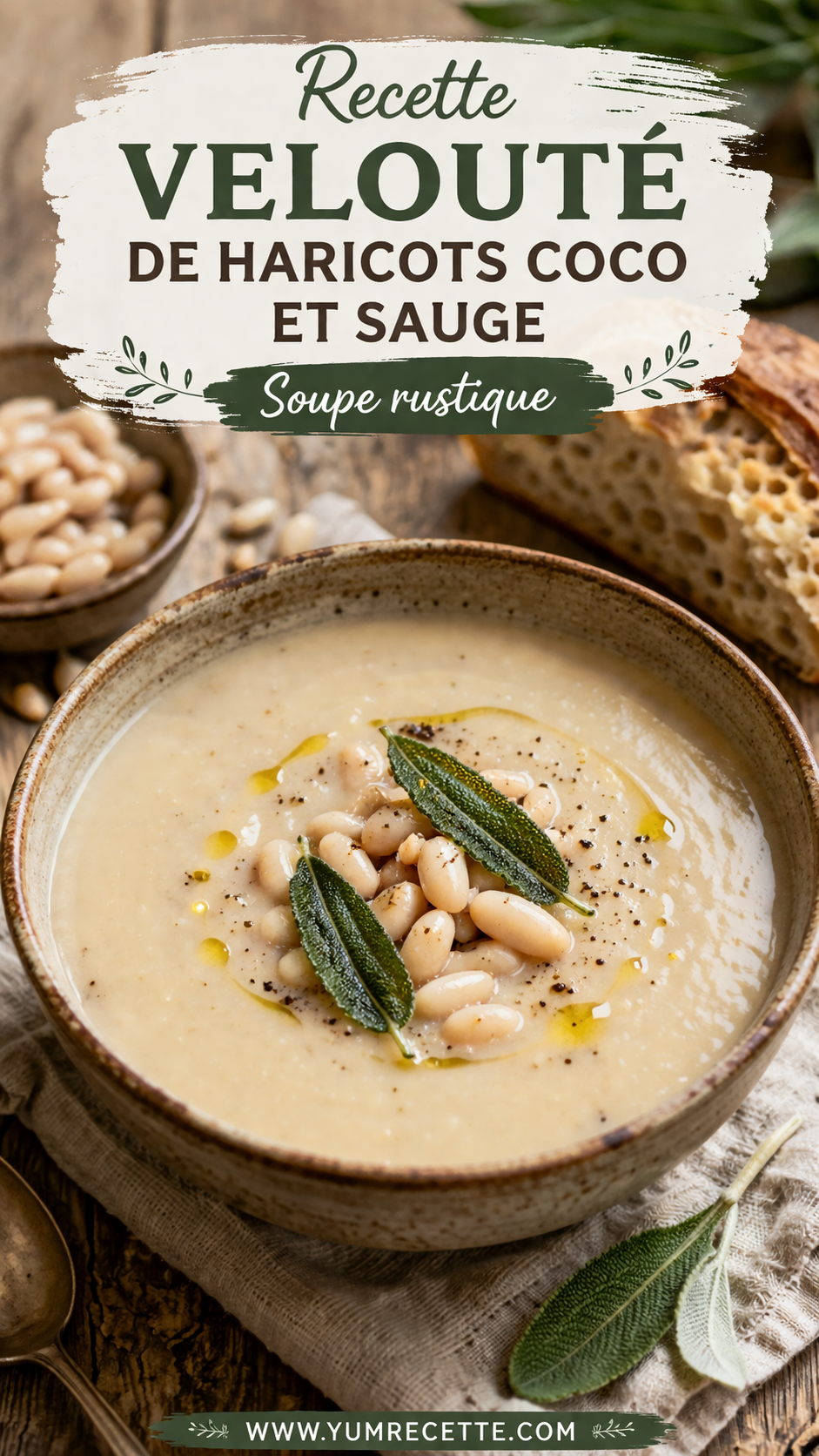 Velouté De Haricots Coco Et Sauge Velouté De Haricots Coco Et Sauge