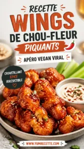 Recette Wings De Chou-fleur Piquants : Apéro Vegan Viral