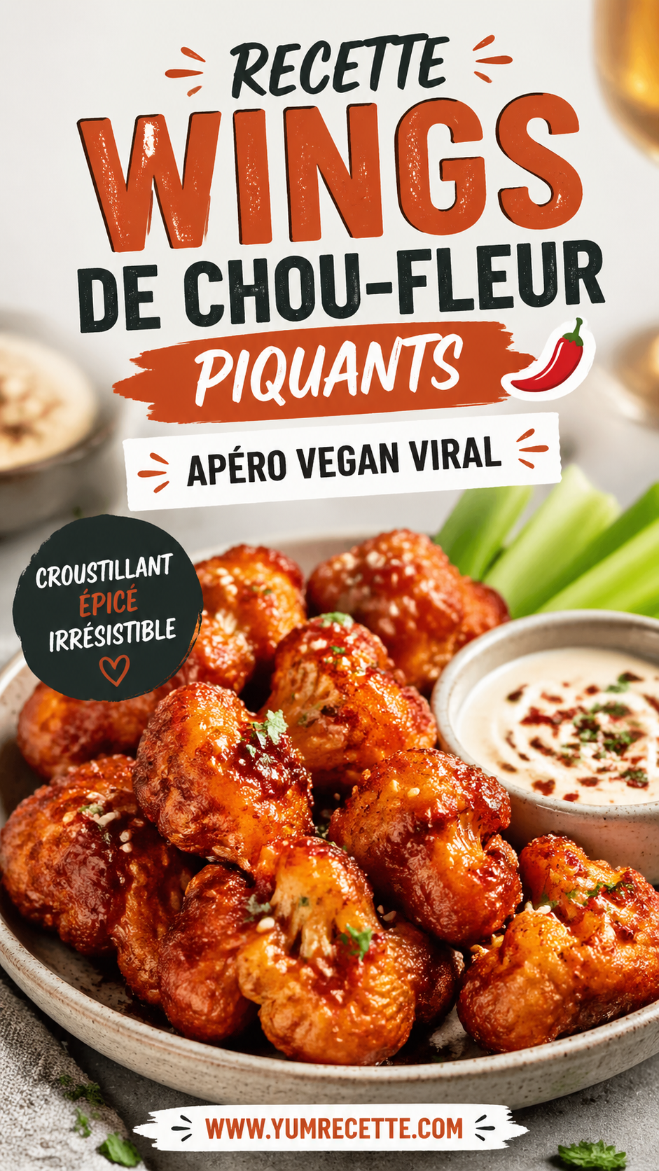Recette Wings De Chou-fleur Piquants Recette Wings De Chou-fleur Piquants