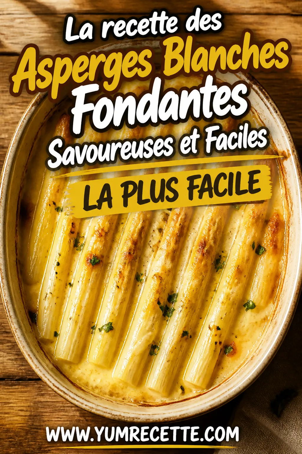 Asperges Blanches Fondantes