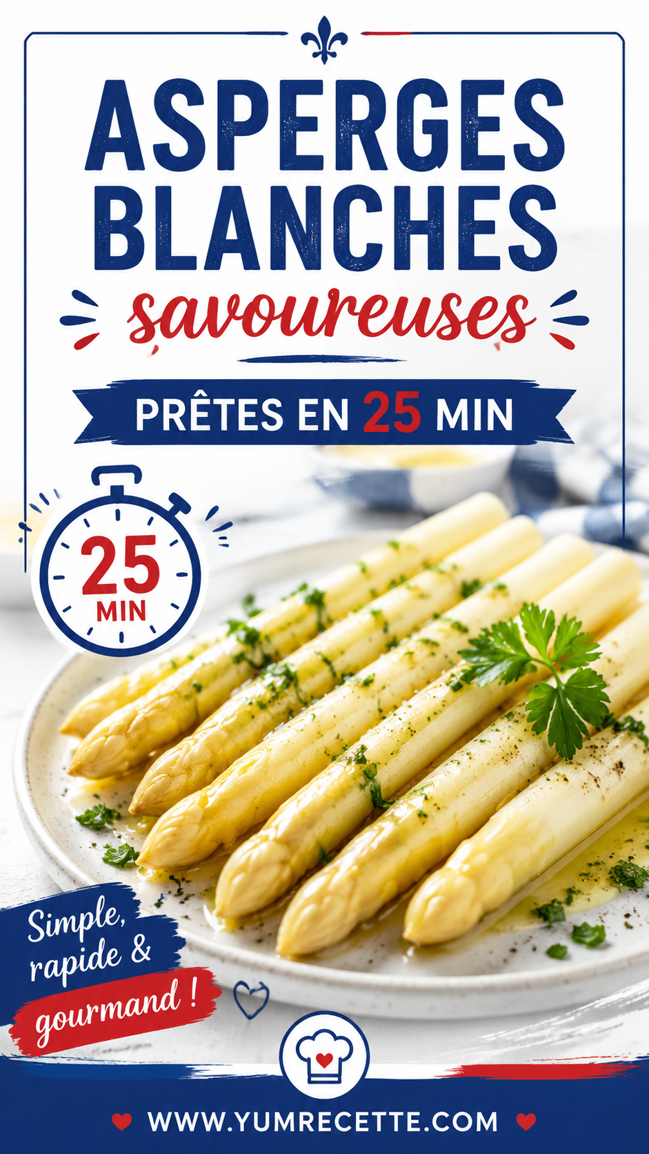 Asperges Blanches Savoureuses