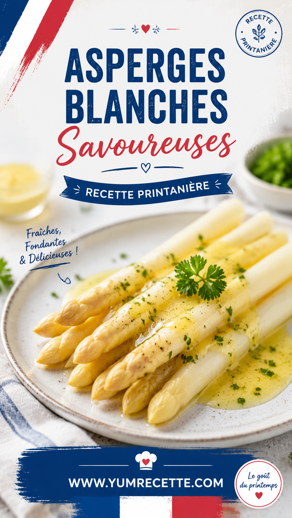Asperges Blanches Savoureuses - Recette Printanière