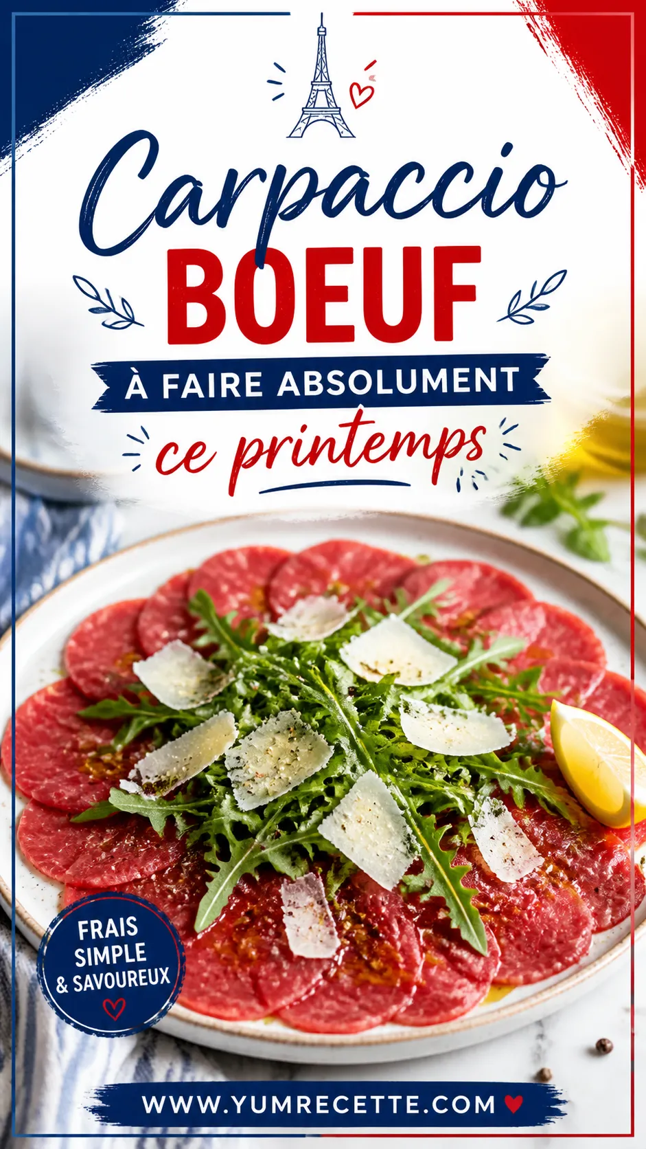 Carpaccio de Bœuf