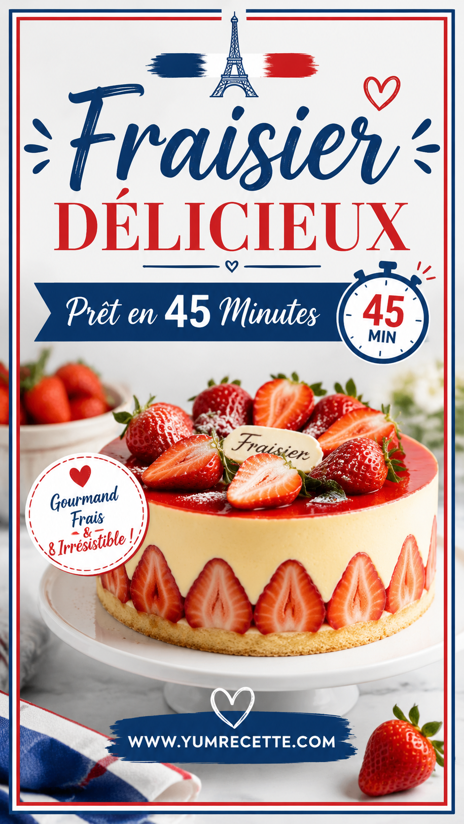 Fraisier Délicieux