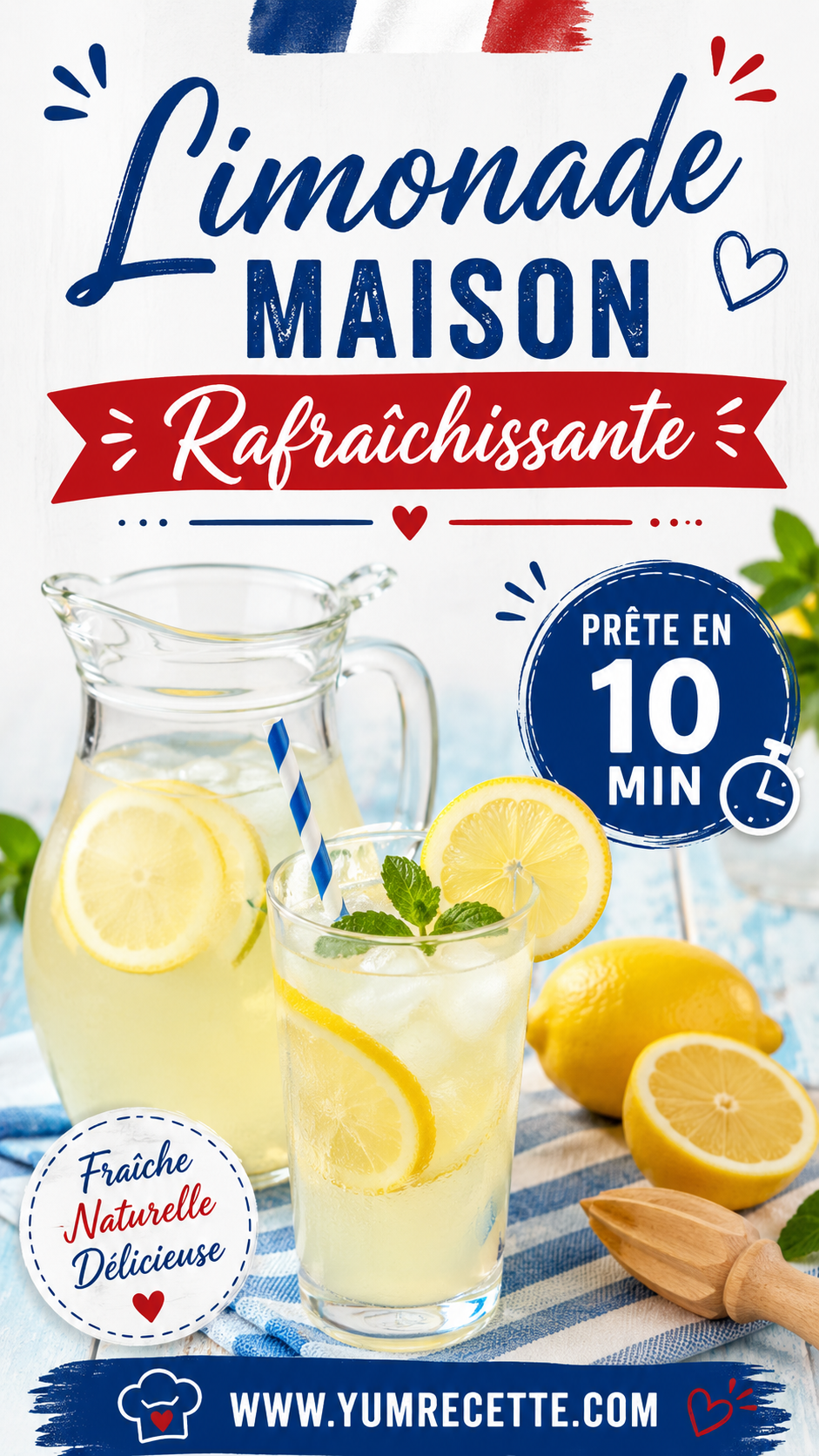 Limonade Maison Rafraîchissante