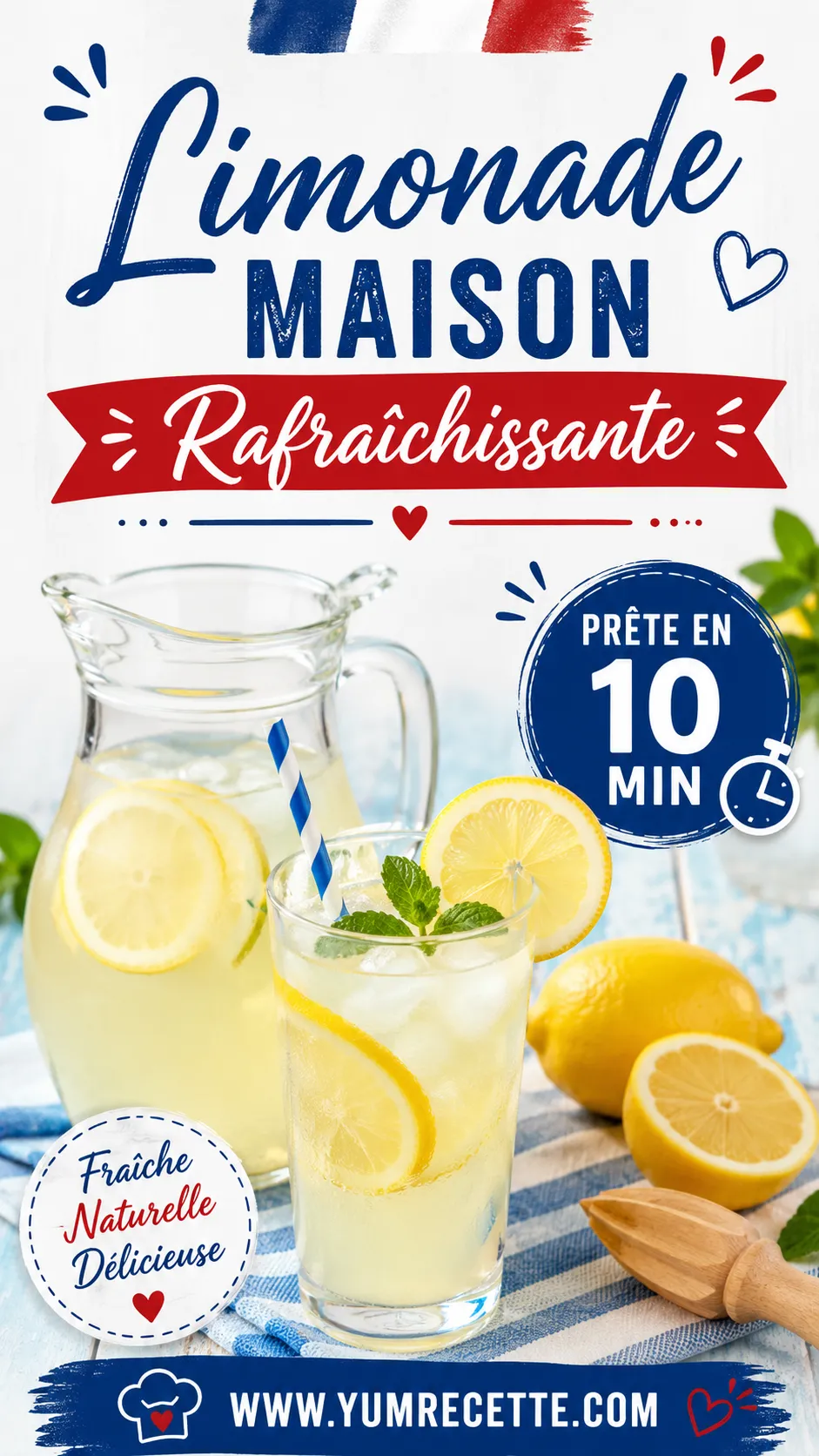 Limonade Maison Rafraîchissante