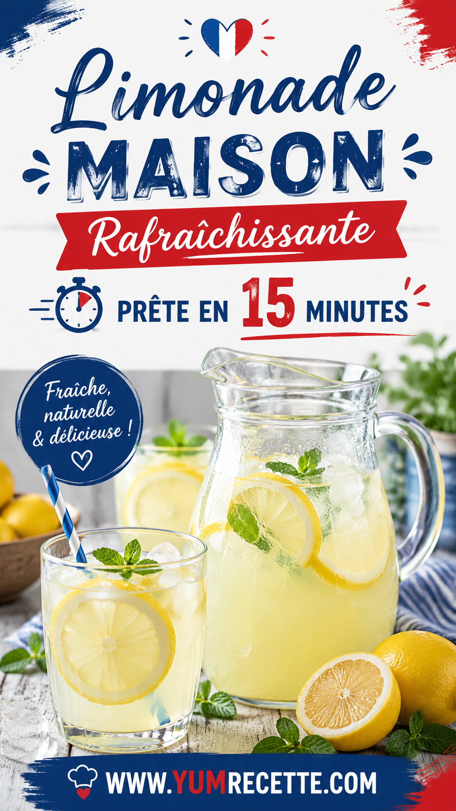 Limonade Maison Rafraîchissante