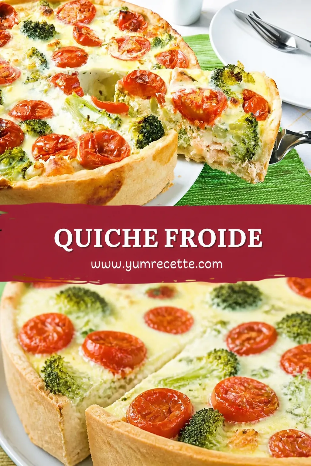 Quiche Froide pour Pique-Nique