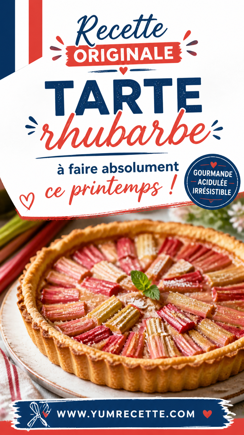 Tarte rhubarbe