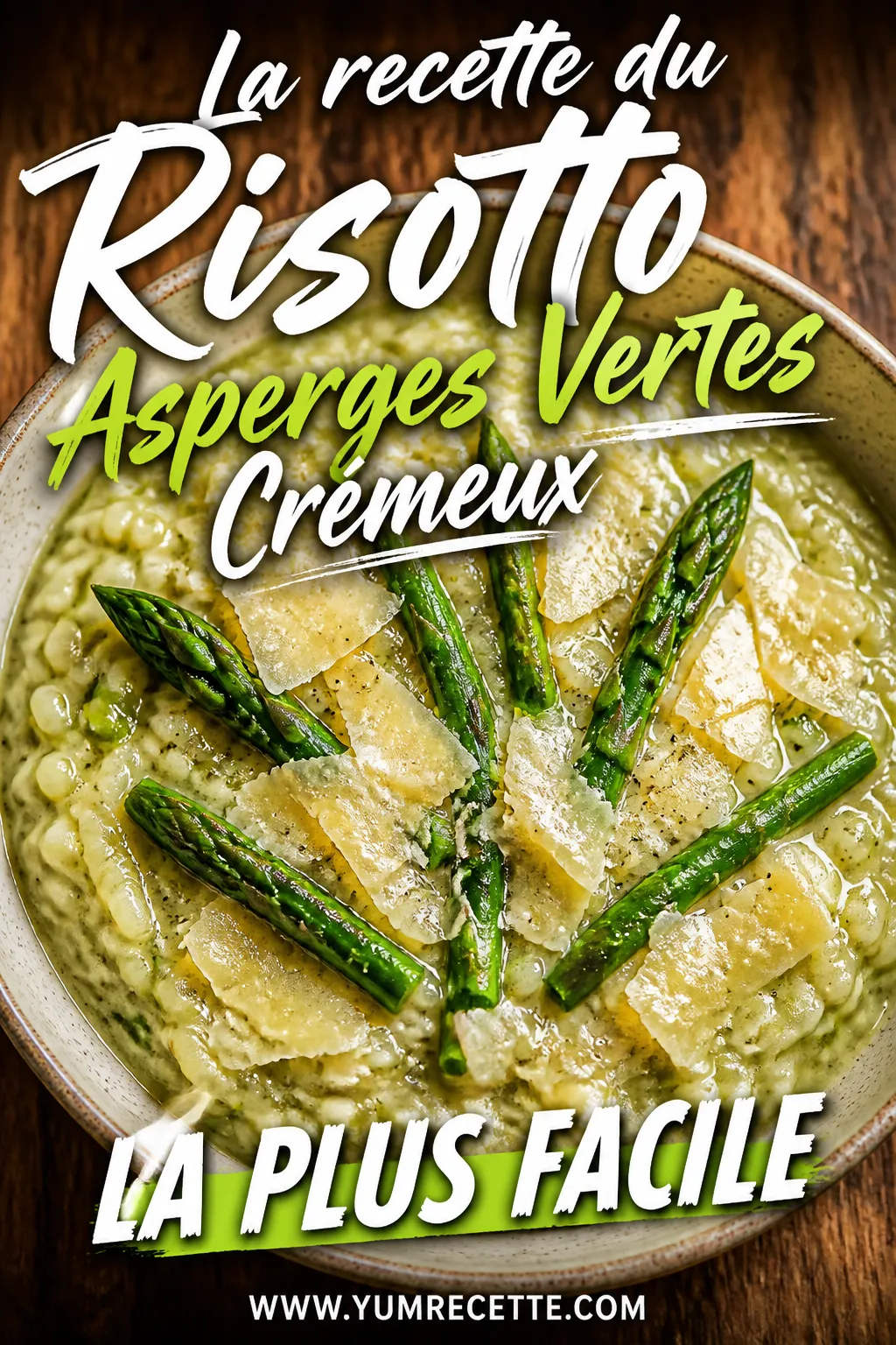 Risotto Asperges Vertes Crémeux