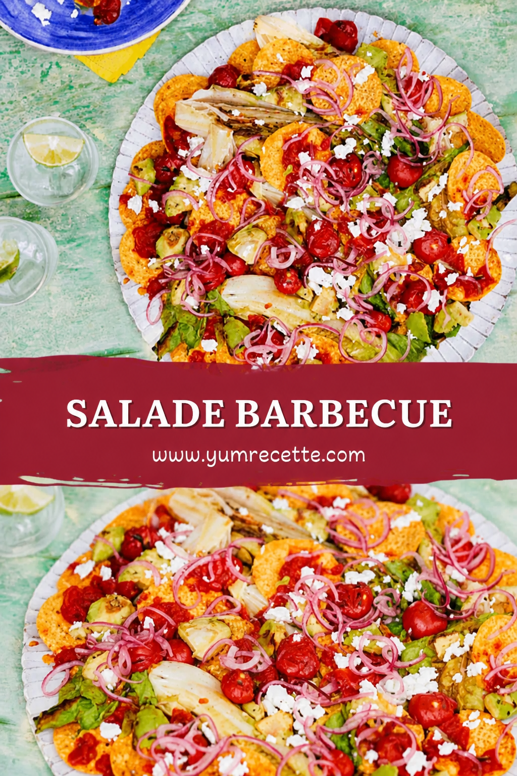 Salade Barbecue Savoureuse pour Soirées d'Été