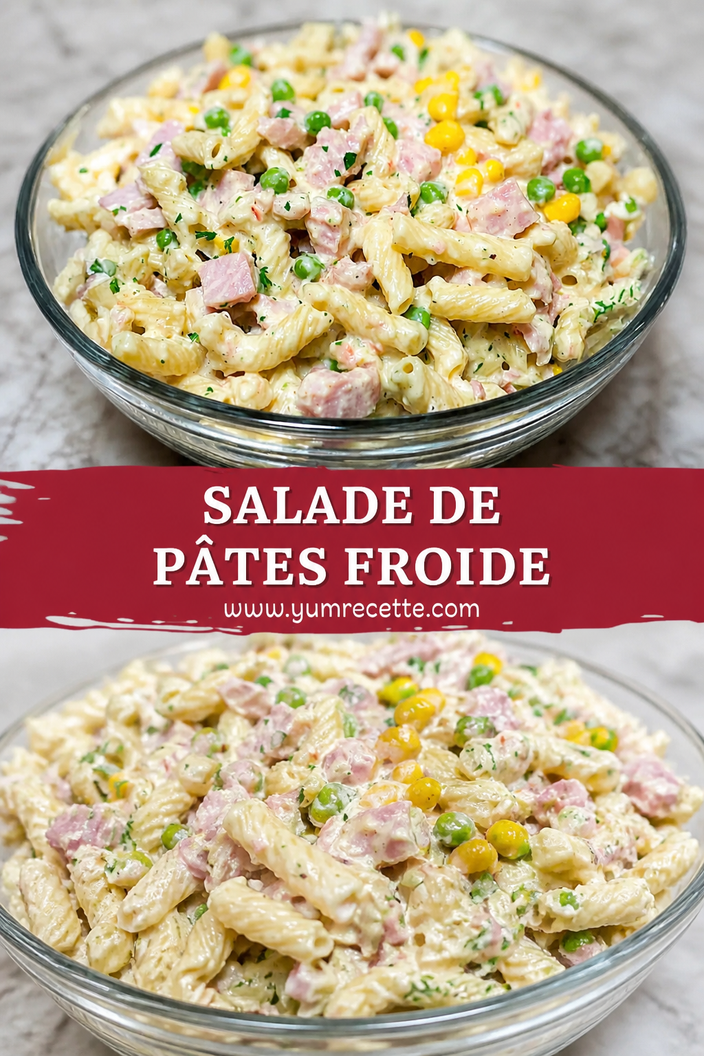 Salade de Pâtes Froide Savoureuse pour l'Été