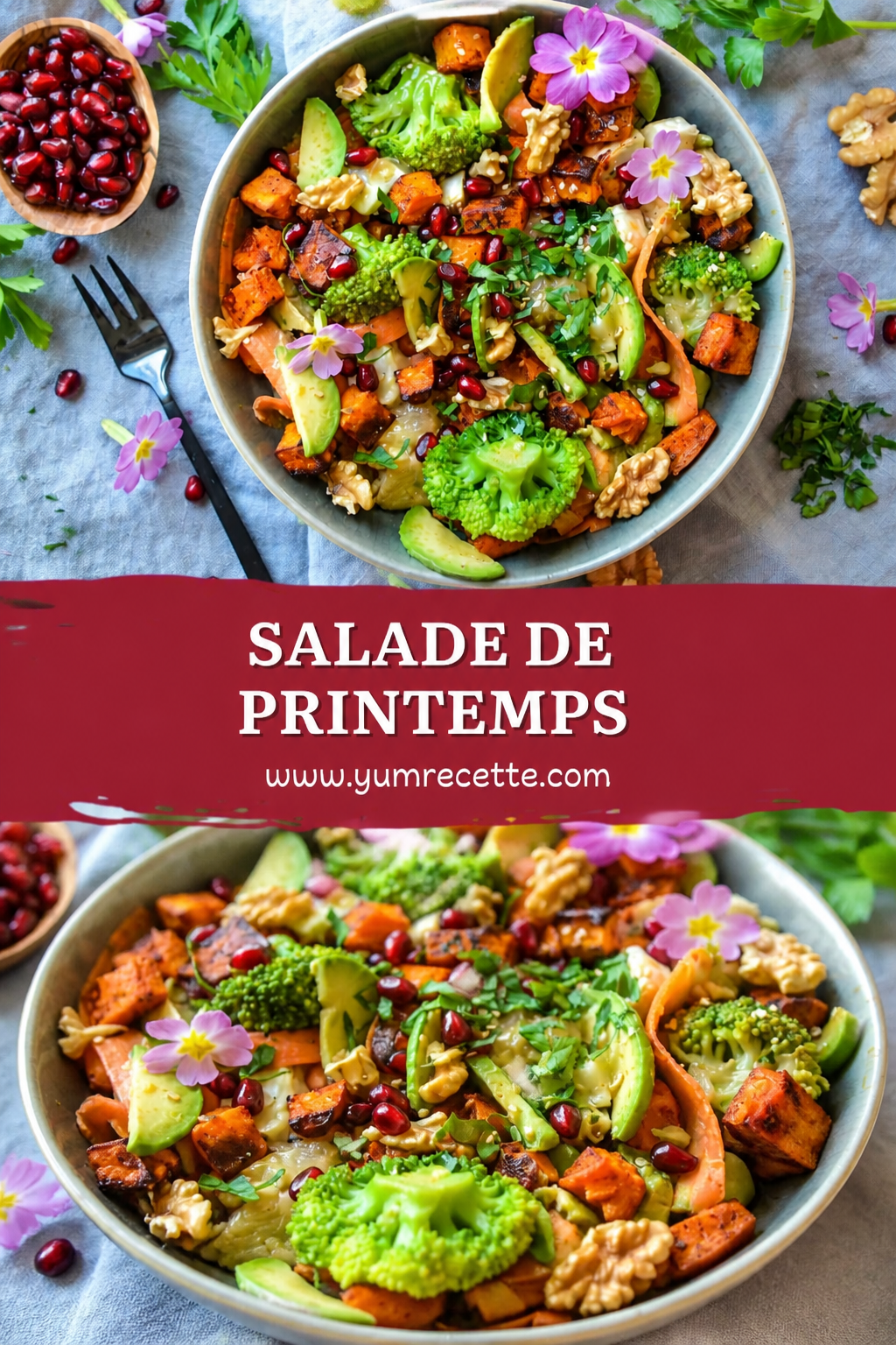 Salade de Printemps Fraîche – Légère et Savoureuse