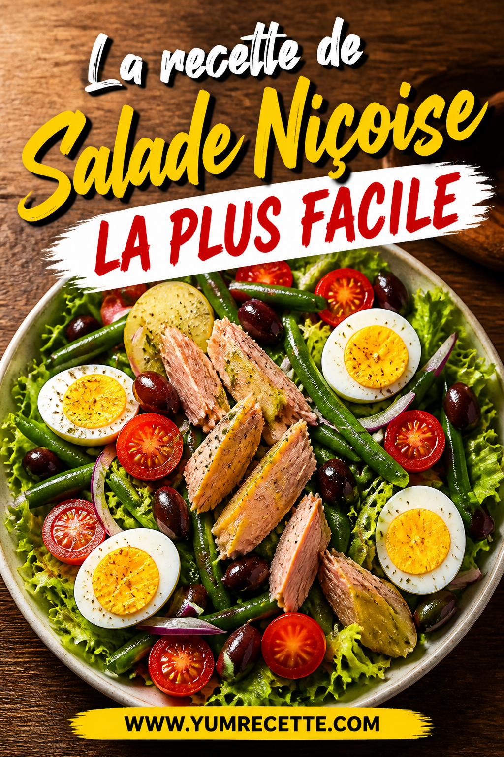 Salade Niçoise – Parfaite pour le Pique-Nique d'Été
