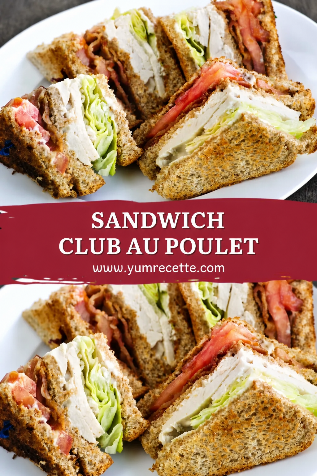 Sandwich Club au Poulet