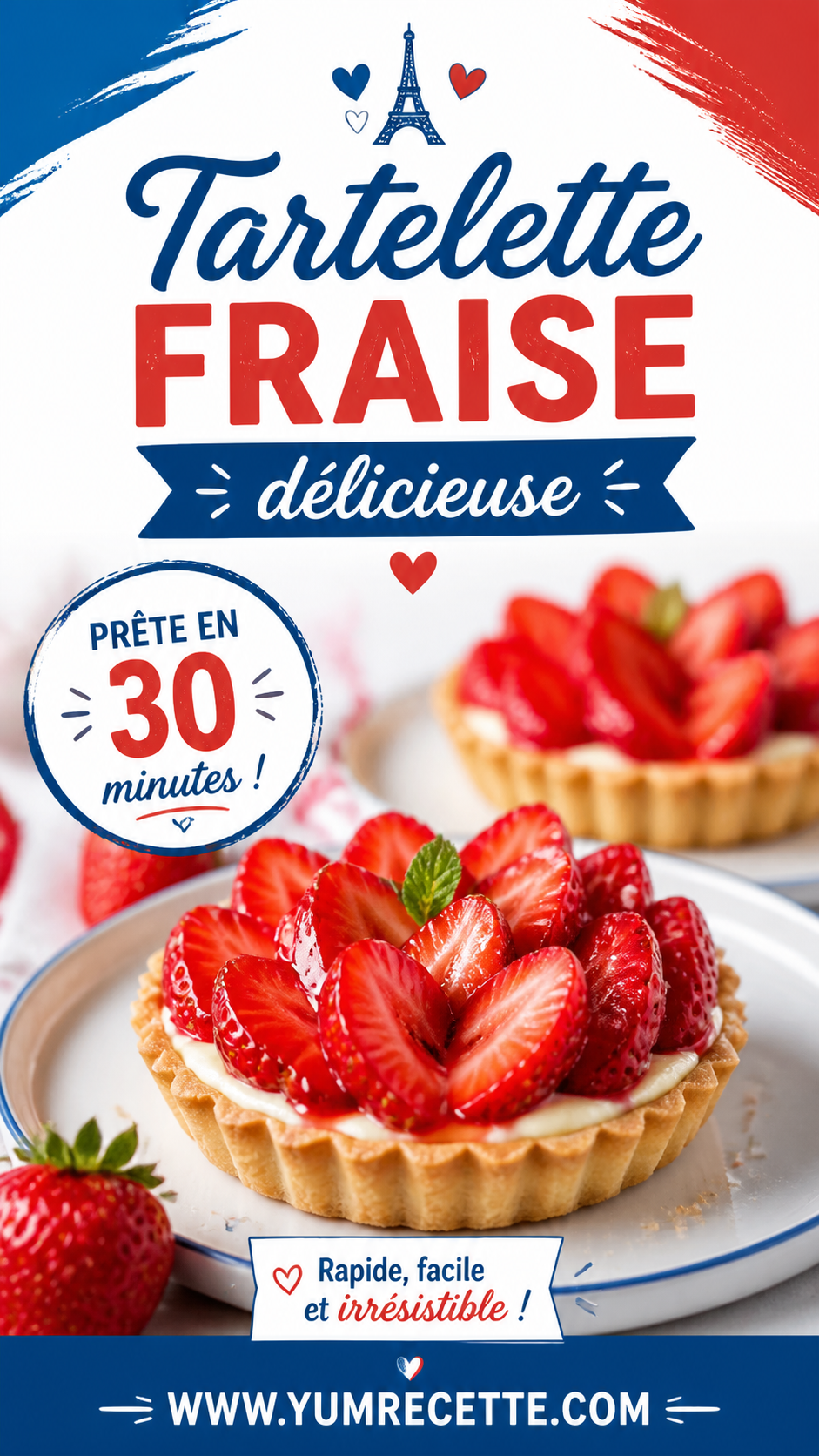 Tartelette Fraise Délicieuse