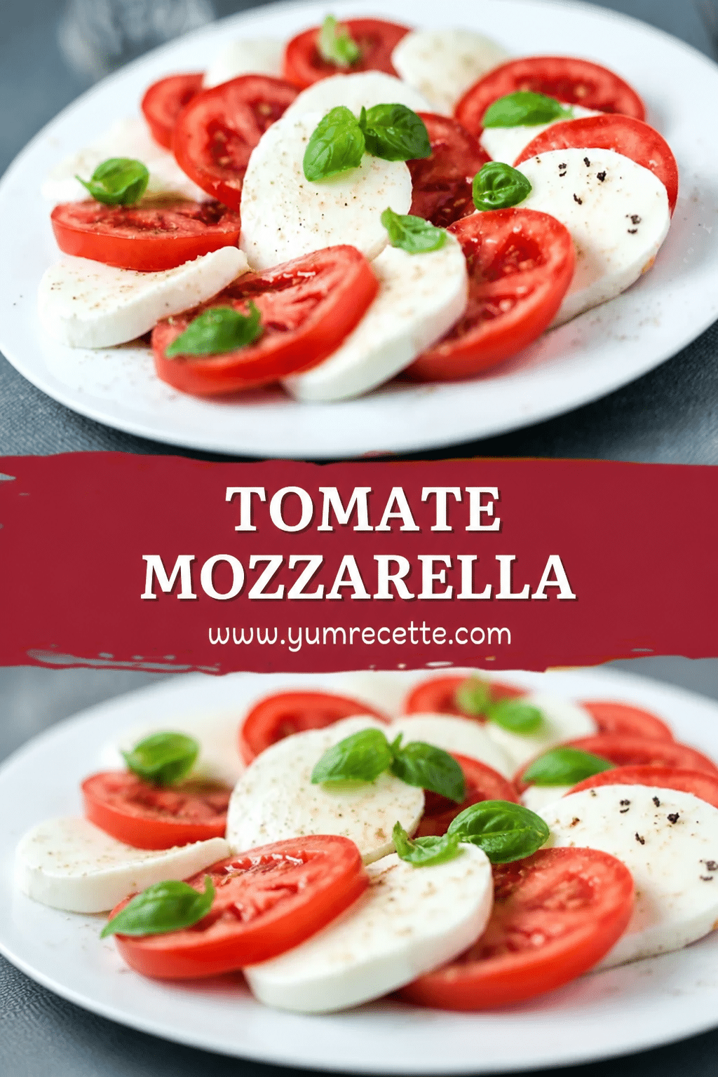 Tomate Mozzarella Gourmande – Fraîche et Légère