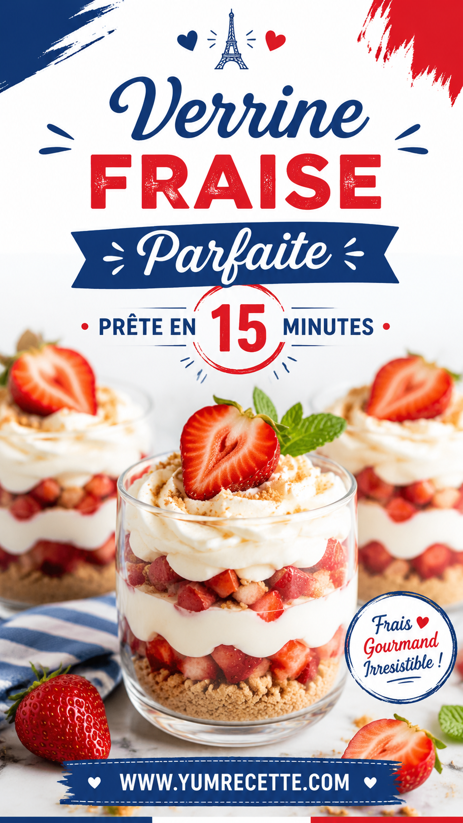 Verrine Fraise Parfaite
